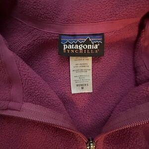Patagonia Synchilla Women's Maroon Fleece